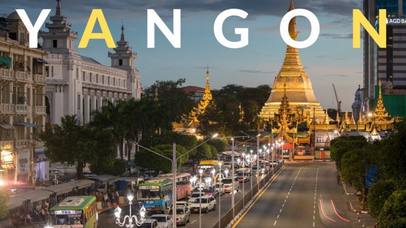 Yangon - Myanmar tourist maps