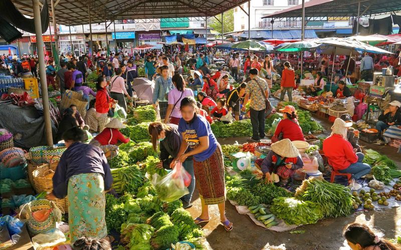 Morning Market Savannakhet