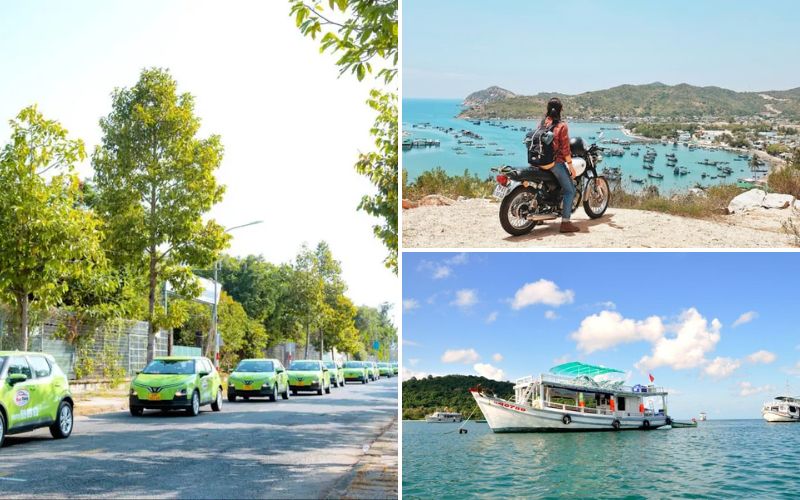 Main transportations when getting around An Giang