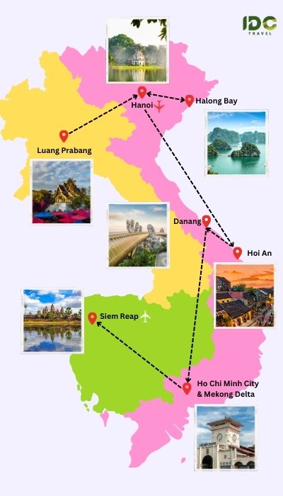 Memorable 2 Weeks in Vietnam and Cambodia - Start from Laos