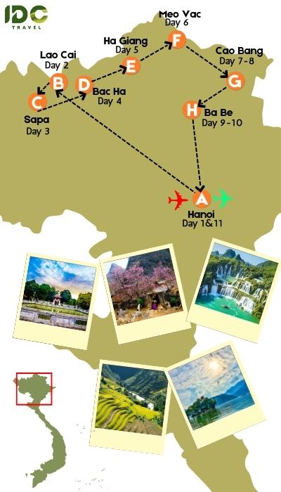 Nature adventure in Northern Vietnam in 11 days