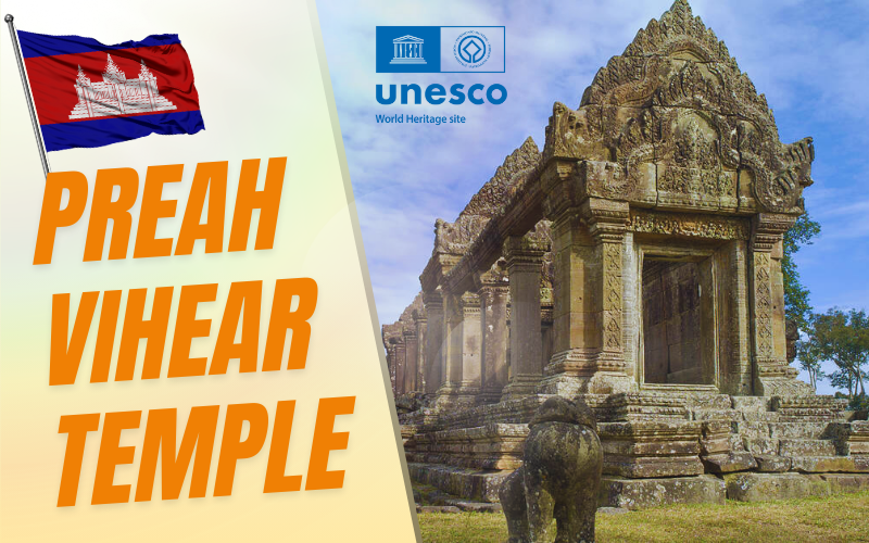 Preah Vihear Temple: Sacred Khmer Heritage in the Clouds of Cambodia