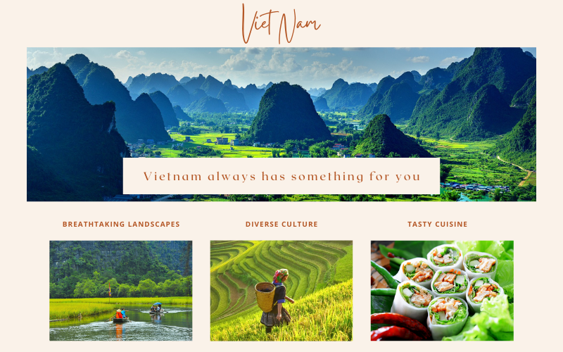 Reasons to visit Vietnam