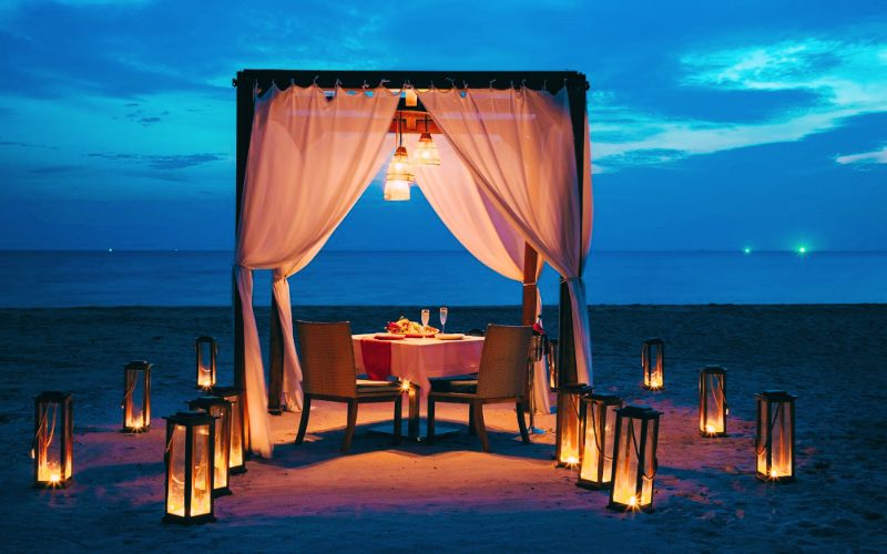 Romantic dinner on Phu Quoc Island