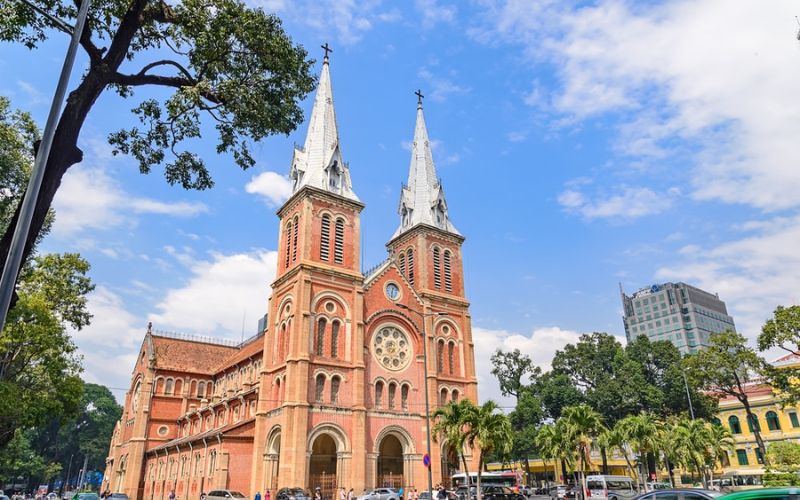 Saigon Notre-Dame Cathedral Vietnam Intinerary