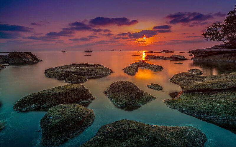 Sunrise in Phu Quoc Island