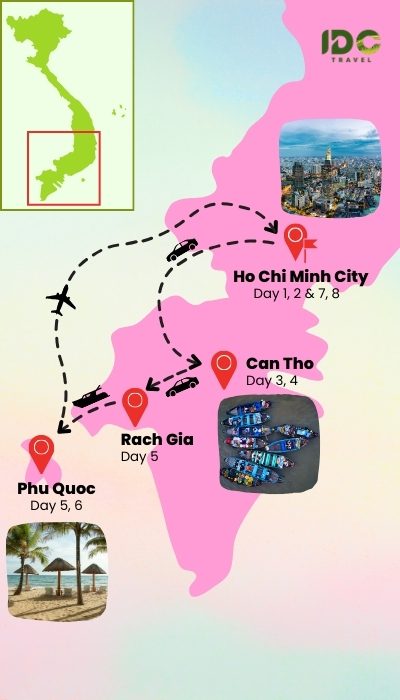 Sweet Honeymoon for Couples During 1 Week in Vietnam