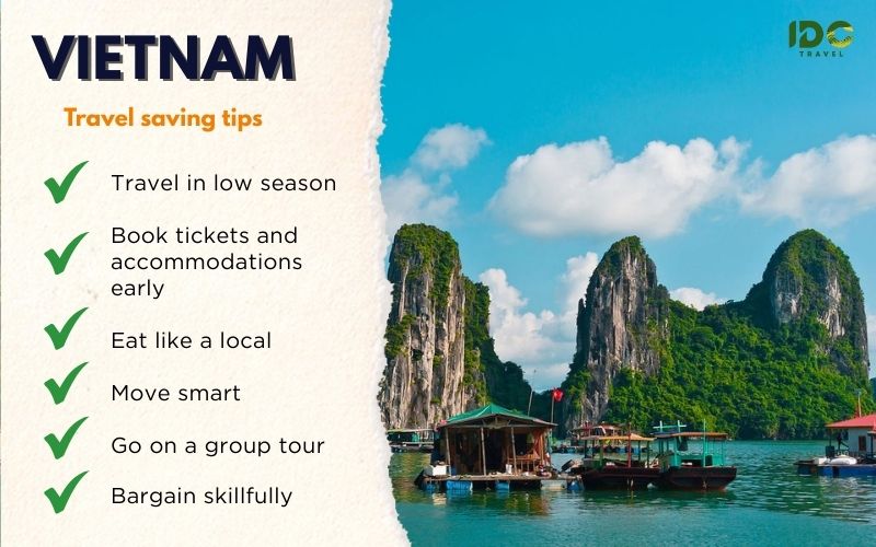 Checklist of budget travel tips in Vietnam