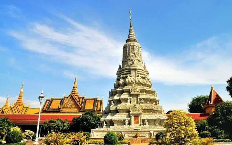 Silver Pagoda next to Royal Palace