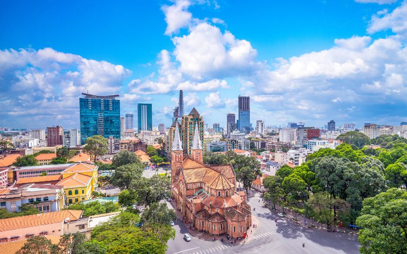 Saigon city - the first destination of your 22 days in Vietnam and Laos
