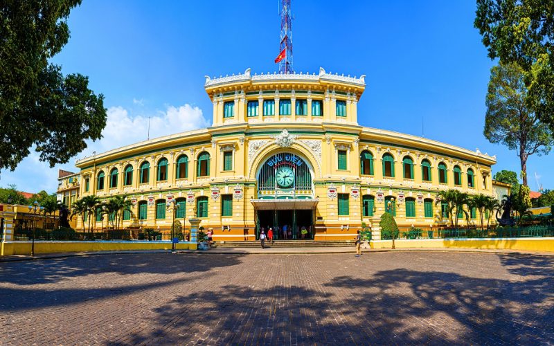Saigon Central Post Office from the Outside