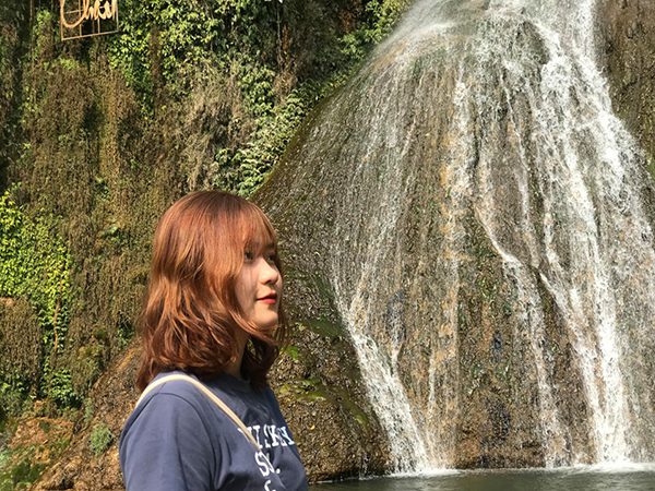 chute d'eau à Moc Chau, Son La