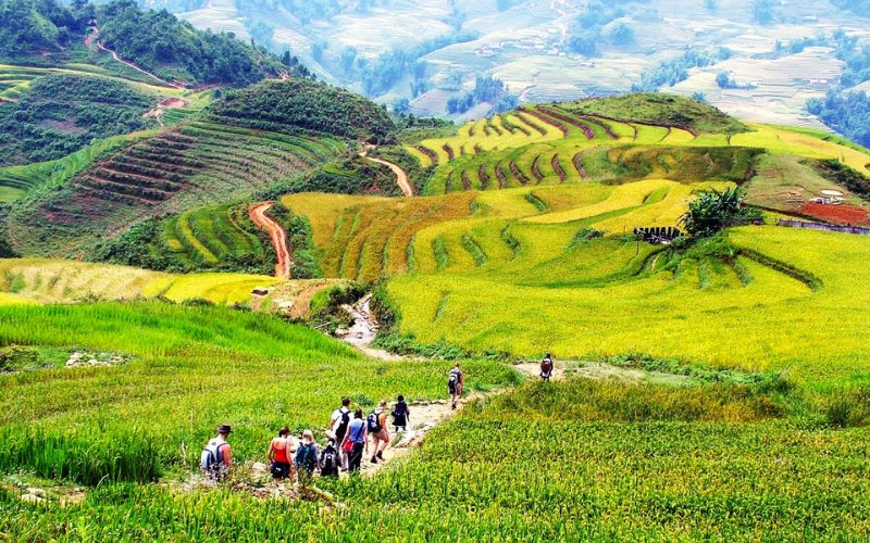 Trekking in Lao Chai, Sapa