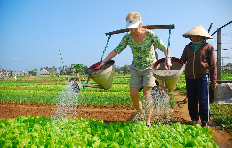 Tra Que vegetable village-Hoi An