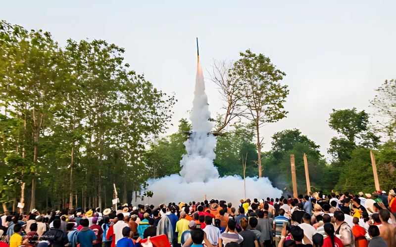 The Rocket Festival, or Bun Bang Fai is a unique festival in Thailand and Laos