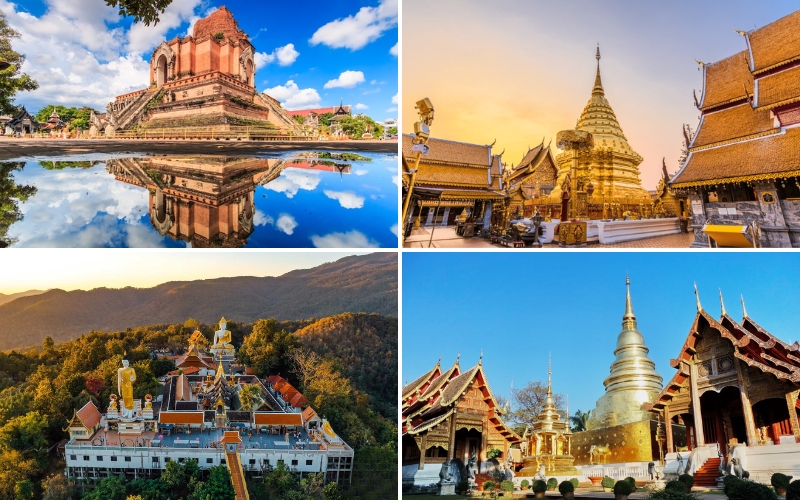 The most iconic temples in Chiang Mai