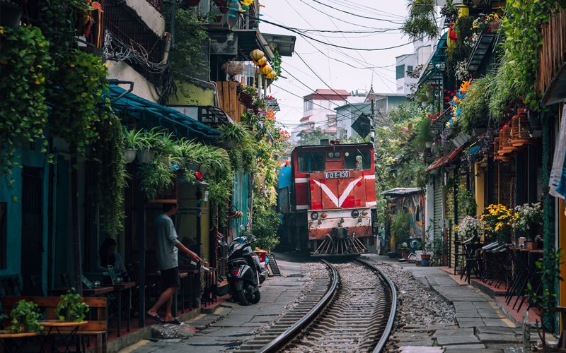 Train Street - Hanoi