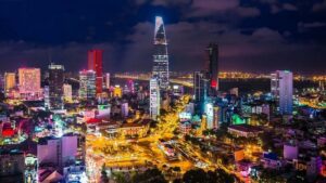 The beauty of Ho Chi Minh City from above