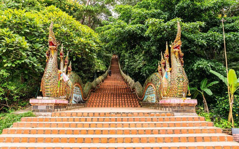 The Entrance to Wat Doi Suthep