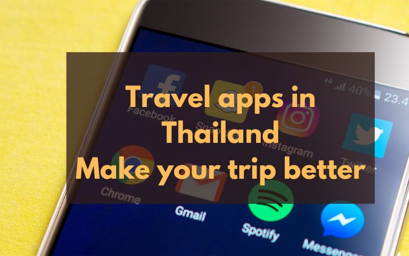 travel apps in thailand