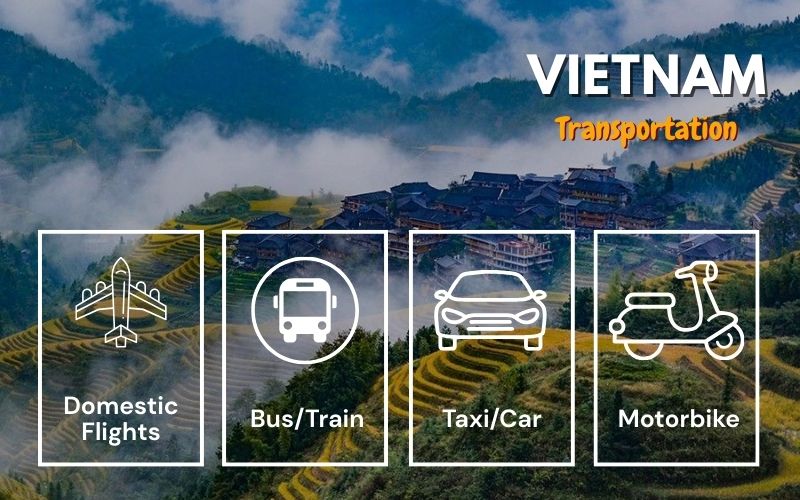 Vietnam transportation guide – travel options to explore the country on any budget.