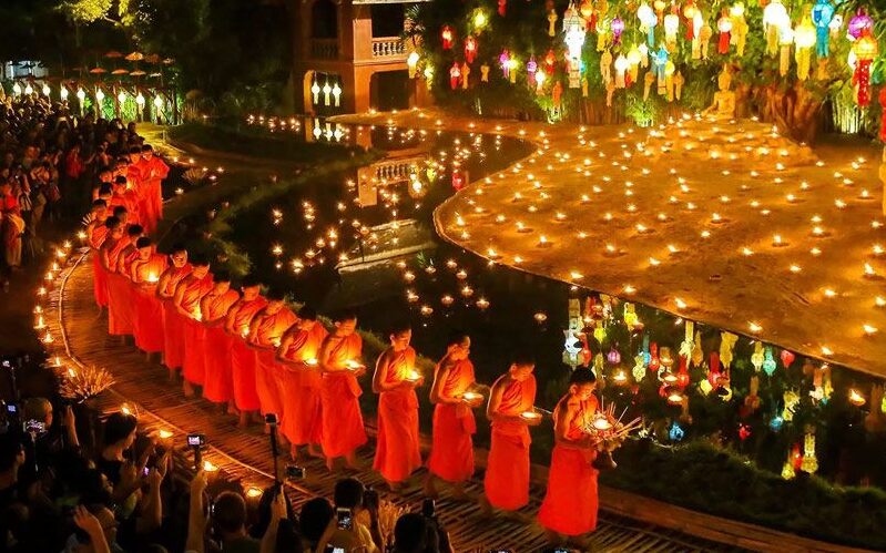 Loy Krathong on the Ping River