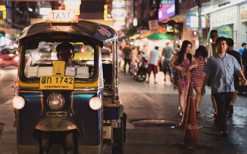 Night market in Bangkok