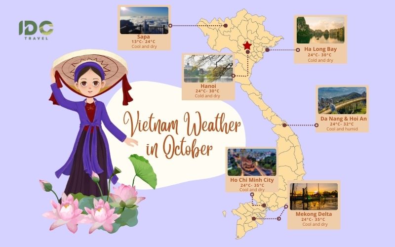 Vietnam in October Weather and Best places to visit IDC Travel