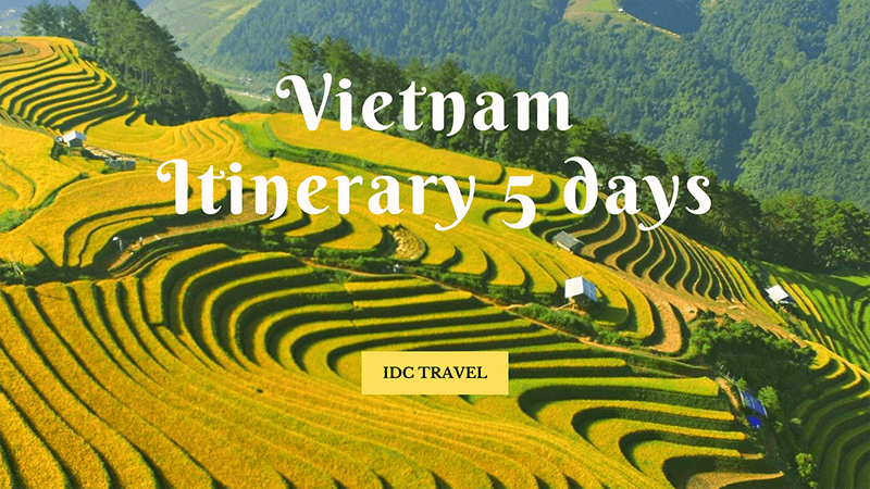 vietnam trip itinerary 5 days