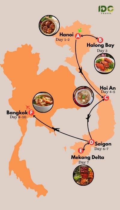 Vietnam Thailand Culinary Adventure 10 Days