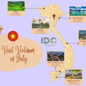 best cities to visit in vietnam in july