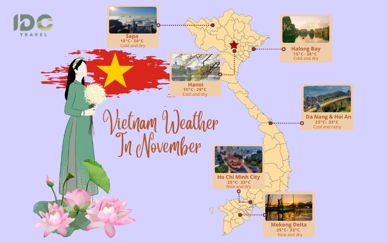 Vietnam in November Weather and Best places to visit IDC Travel