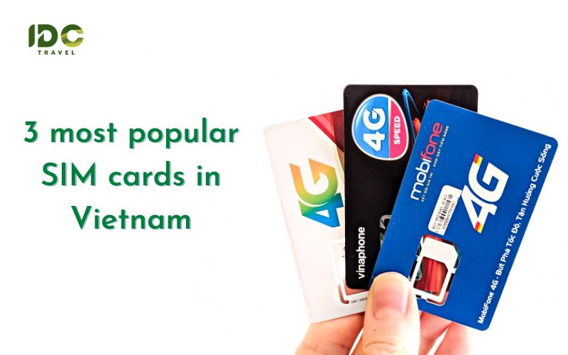 Viettel, Vinaphone and Mobifone - 3 most popular SIM cards in Vietnam