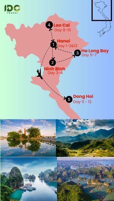 Vietnam 13 Days From North to Central