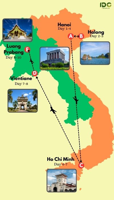 Vietnam - Laos 10 Days