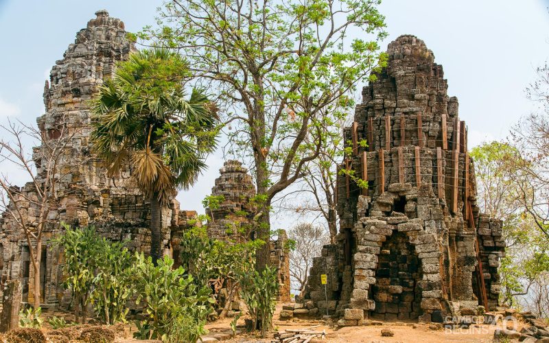 Wat Banan temple in Battambang