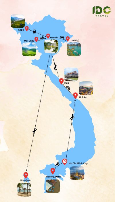 Wonders of Vietnam in 3 Weeks from South to North