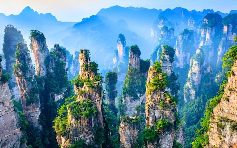 Wulingyuan Scenic and Historic Area