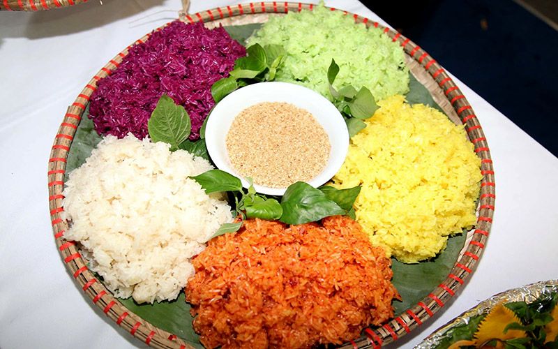Xoi nep Tu Le (Tu Le sticky rice)